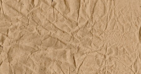 Kraft paoer creased Texture for Background