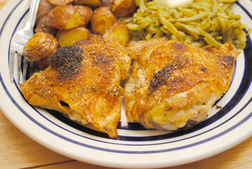 Fried Chicken as a Side Dish