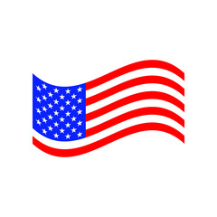 Illustration Vector Graphic of American Flag design