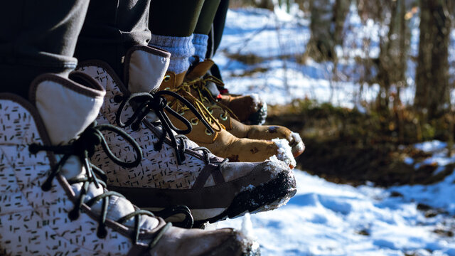 Lined Up Boots