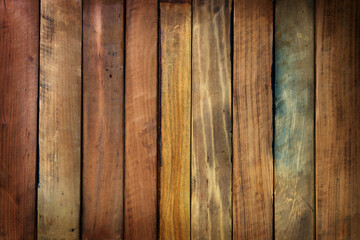 Obraz premium Wood paneling made from reclaimed vintage wood. 