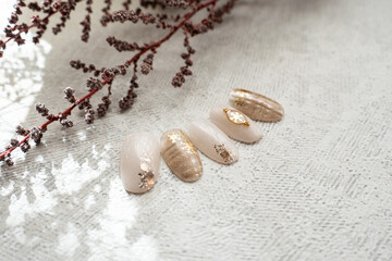 ネイルデザイン ネイルチップ ジェルネイル / nail tip sample