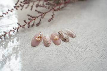 ネイルデザイン ネイルチップ ジェルネイル / nail tip sample