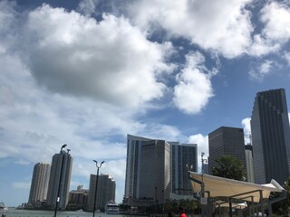 Fototapeta na wymiar Miami Landscape United States