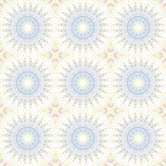 Abstract pattern. Square ornamental regular background. Seamless pattern. Vintage mosaic art pattern.
