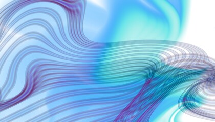 Abstract wavy fractal