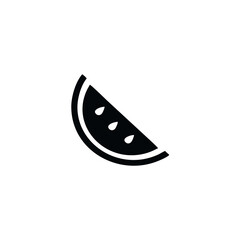 watermelon icon simple design vector