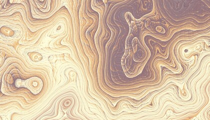 Abstract wavy fractal
