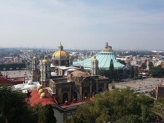 Fototapeta na wymiar Mexico Virgin Mary Church