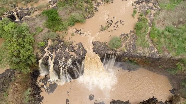 sea shore Bahir Dar waterfall Tis Abay Blue Nile Falls