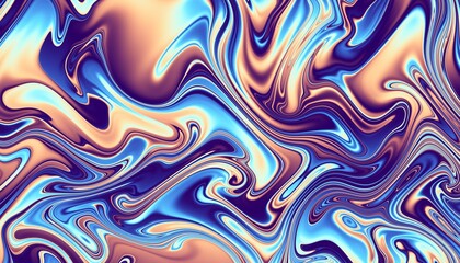 Wavy abstract futuristic background