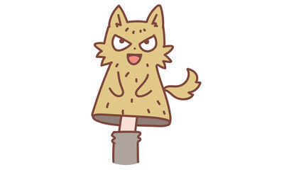 オオカミの指人形