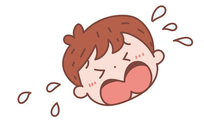 泣く赤ちゃん