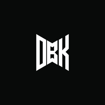 DBK letter logo creative design. DBK unique design
