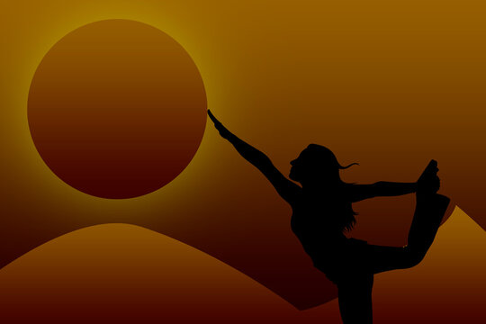 Yoga en la monta&ntilde;as
