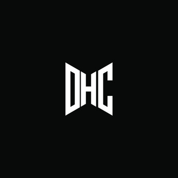 DHC letter logo creative design. DHC unique design