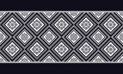 ethnic seamless pattern. Traditional design for background, wallpaper, clothing, wrapping, carpet, tile, fabric, decoration, vector illustration, embroidery style.