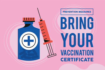 bring your vaccination certificate