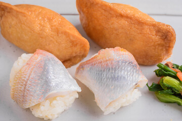 レンコダイ鮨といなり寿司