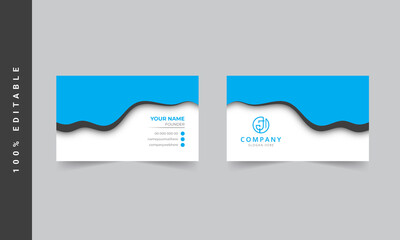 Business card template design. Modern business cards. Business card with photo, business card photography, business card layout. Blue business card, Yellow business card, Orange business card, Red b