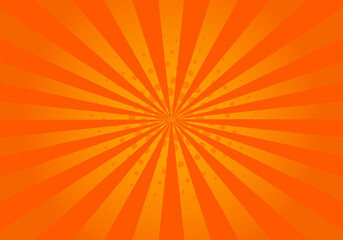 comic background halftone dots yellow color.  retro sunburst effect