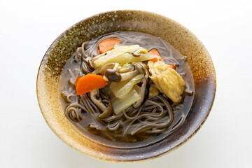 そば　温かいそば　和食