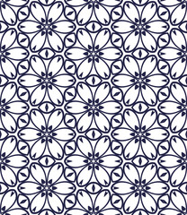 Seamless vector background. Decorative print design