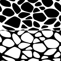 Art & Illustration Seamless stone, building material, seamless tile roof, seamless wall