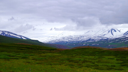 Breathtaking beautiful impressive landscape nature scenery view Iceland popular travel destination...