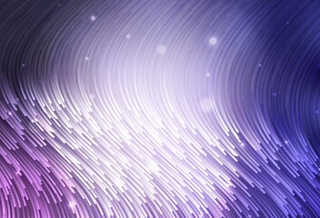 Light Purple vector layout with curved lines.
