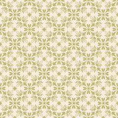 Beige background with beautiful gold ornament
