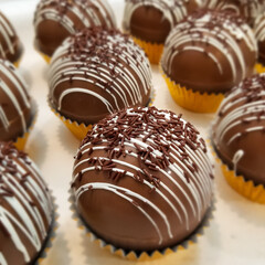 Milk chocolate hot cocoa bombs