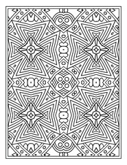 Mandala coloring book. decoration mandala vector.