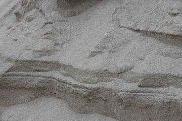 Natural sand of the dunes.