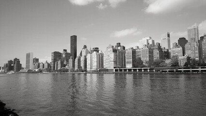 Fototapeta na wymiar New York Black & White