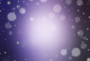 Fototapeta premium Light Purple vector pattern in Christmas style.