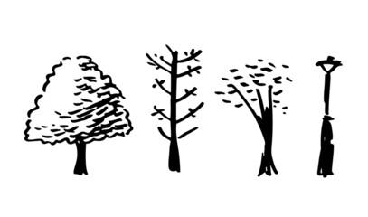 木のイラスト