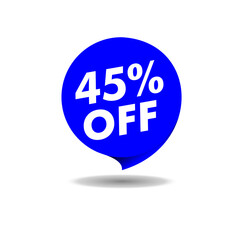 Sale of Special Offers and Discount Gradient Banner Template Vector Design. - stock vector