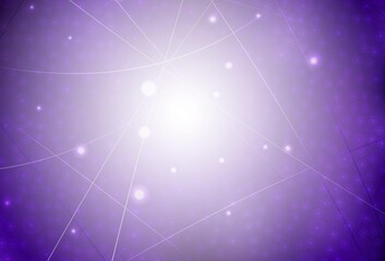 Fototapeta premium Dark Purple vector template with repeated sticks.