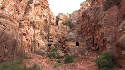 High Place of Sacrifice Trail in Petra - Jordan, World Heritage Site