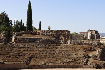 Roman ruins in Merida, Spain