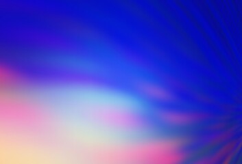 Light Pink, Blue vector blurred background.
