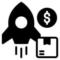 Marketing plan Icon Illustration