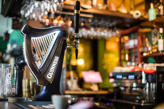 Guinness beer tap
