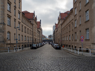 Fototapeta na wymiar Berlin city streets.