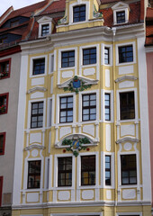 Fototapeta premium Haus am Hauptmarkt in Bautzen