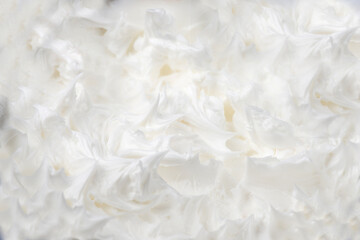 Fototapeta na wymiar White texture of cream background.