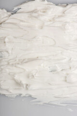 Obraz premium White texture of cream background.