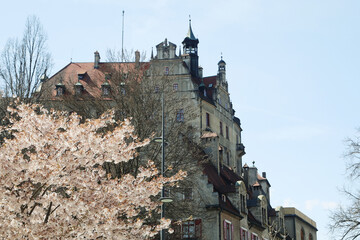 Panorama of Sigmaringen castle, Baden Wuerttemberg, Germany