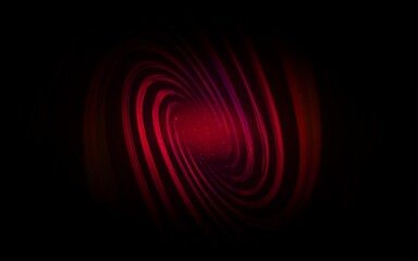 Dark Pink vector background with astronomical stars.